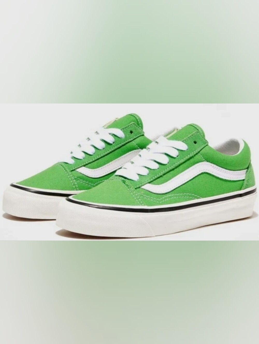 Vans Old Skool 36 DX 'Neon Green Gecko' Sneakers Men's Size 10 NIB MSRP $90